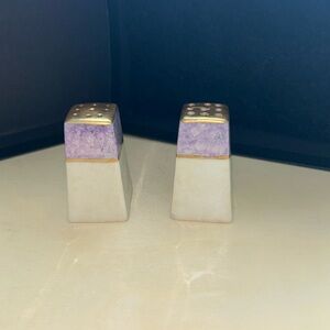 Gorgeous Lusterware Salt and Pepper Shakers